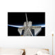 Space Shuttle Discovery Intersecting Wall Decal