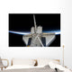 Space Shuttle Discovery Intersecting Wall Decal