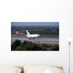 With Drag Chute Unfurled Wall Decal Design 2