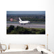 With Drag Chute Unfurled Wall Decal Design 2