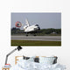 With Drag Chute Unfurled Wall Decal Design 1