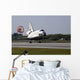 With Drag Chute Unfurled Wall Decal Design 1