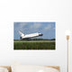 Space Shuttle Discovery Lands Wall Decal Design 4