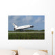 Space Shuttle Discovery Lands Wall Decal Design 4