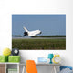 Space Shuttle Discovery Lands Wall Decal Design 1