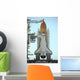 Space Shuttle Atlantis Sits Wall Decal Design 1