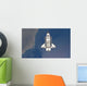 Space Shuttle Atlantis Backdropped Wall Decal Design 4