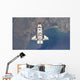 Flying above Atlantic Coast Wall Decal