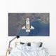 Flying above Atlantic Coast Wall Decal