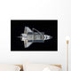 Space Shuttle Atlantis Backdropped Wall Decal Design 3