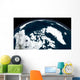 Over Greenland and Arctic Wall Decal