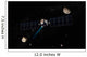 Artist's Concept Dawn Spacecraft Wall Decal