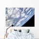 Blue and White Part Wall Decal