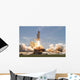 Space Shuttle Atlantis Lifting Wall Decal