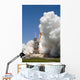 Exhaust Plume Forms around Wall Decal Design 1