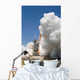 Exhaust Plume Forms around Wall Decal Design 1