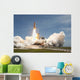 Space Shuttle Atlantis Rumbles Wall Decal
