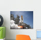 Exhaust Plume Forms under Wall Decal Design 5