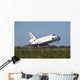 Space Shuttle Atlantis Touches Wall Decal Design 1