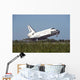 Space Shuttle Atlantis Touches Wall Decal Design 1
