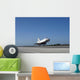 Space Shuttle Atlantis Approaching Wall Decal Design 2