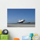 Space Shuttle Atlantis Approaching Wall Decal Design 2