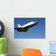 Space Shuttle Atlantis Approaching Wall Decal Design 1
