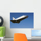 Space Shuttle Atlantis Approaching Wall Decal Design 1
