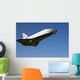Space Shuttle Atlantis Approaching Wall Decal Design 1