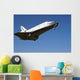 Space Shuttle Atlantis Approaching Wall Decal Design 1
