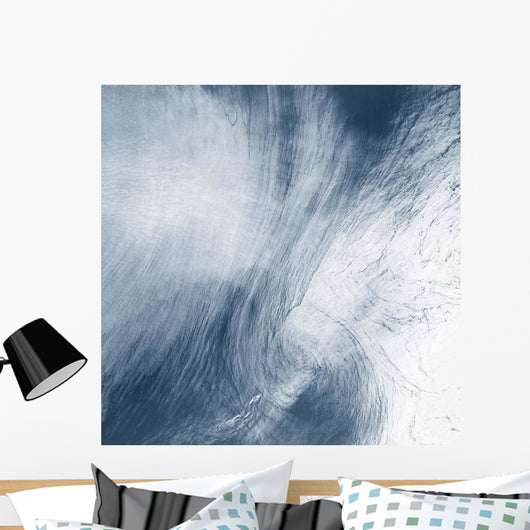 Giant Whirlpool Cloud Swirls Wall Decal