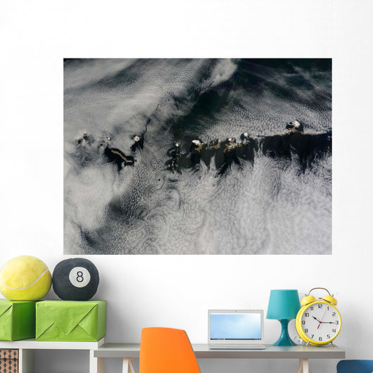 Satellite Outer Aleutian Islands Wall Decal