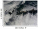 Satellite Outer Aleutian Islands Wall Decal