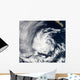 Satellite Tropical Depression Blas Wall Decal