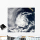 Satellite Tropical Depression Blas Wall Decal