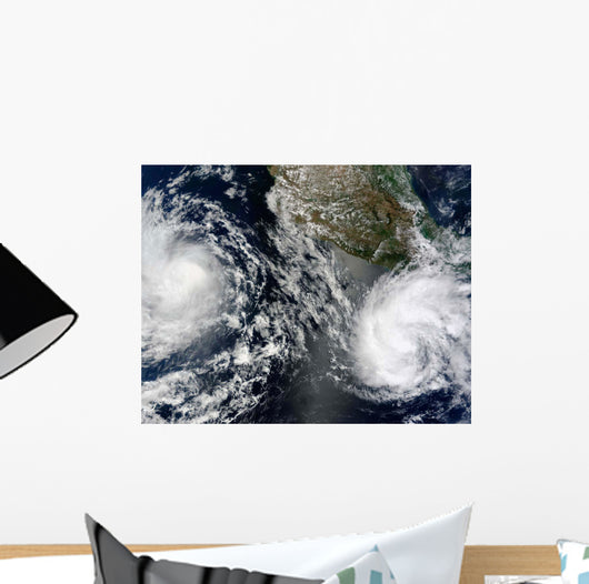 Tropical Storms Blas and Wall Decal