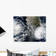 Tropical Storms Blas and Wall Decal
