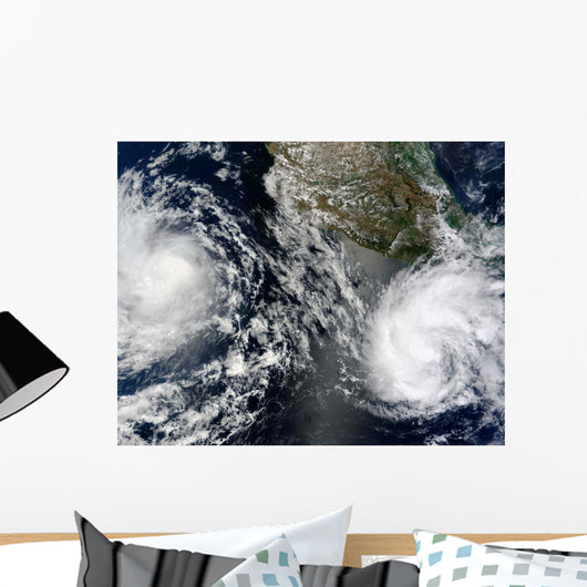 Tropical Storms Blas and Wall Decal