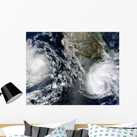 Tropical Storms Blas and Wall Decal