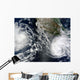 Tropical Storms Blas and Wall Decal