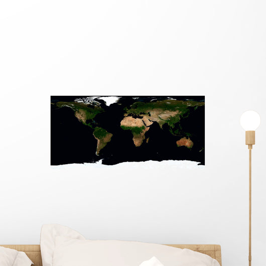 Global Image World Wall Decal