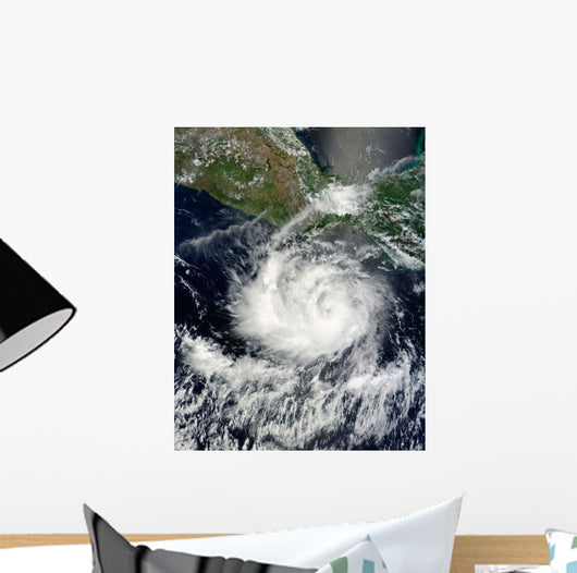 Satellite Tropical Storm Darby Wall Decal