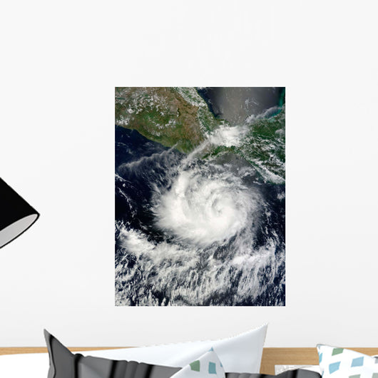 Satellite Tropical Storm Darby Wall Decal
