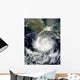Satellite Tropical Storm Darby Wall Decal