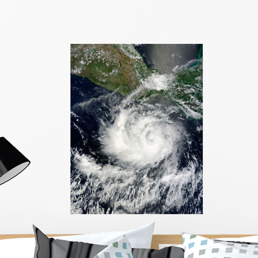 Satellite Tropical Storm Darby Wall Decal