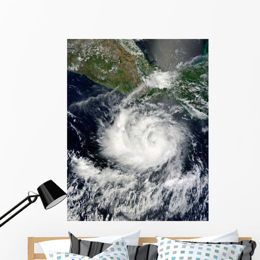 Satellite Tropical Storm Darby Wall Decal