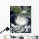 Satellite Tropical Storm Darby Wall Decal