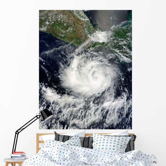 Satellite Tropical Storm Darby Wall Decal