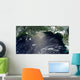Satellite Oil Leaking from Wall Decal Design 2