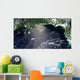 Satellite Oil Leaking from Wall Decal Design 2